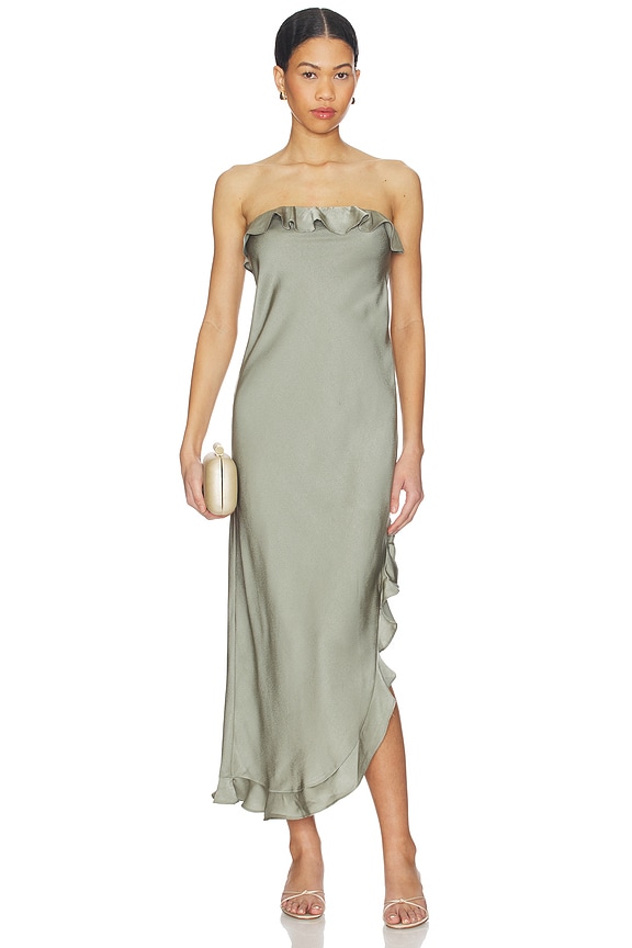 view 1 of 3 VESTIDO KYLAH in Sage