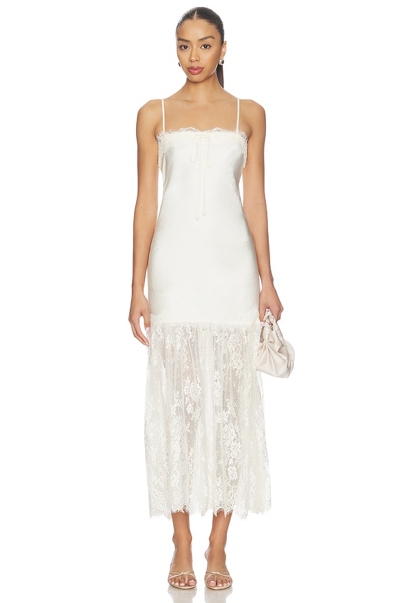 view 1 of 3 VESTIDO PECHE in Ivory