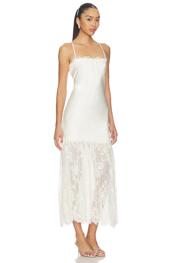 view 2 of 3 VESTIDO PECHE in Ivory