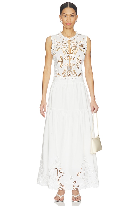 view 1 of 8 Arly Set in Eggshell