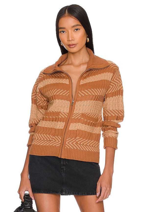 view 1 of 5 GILET HELOSIE in Cinnamon