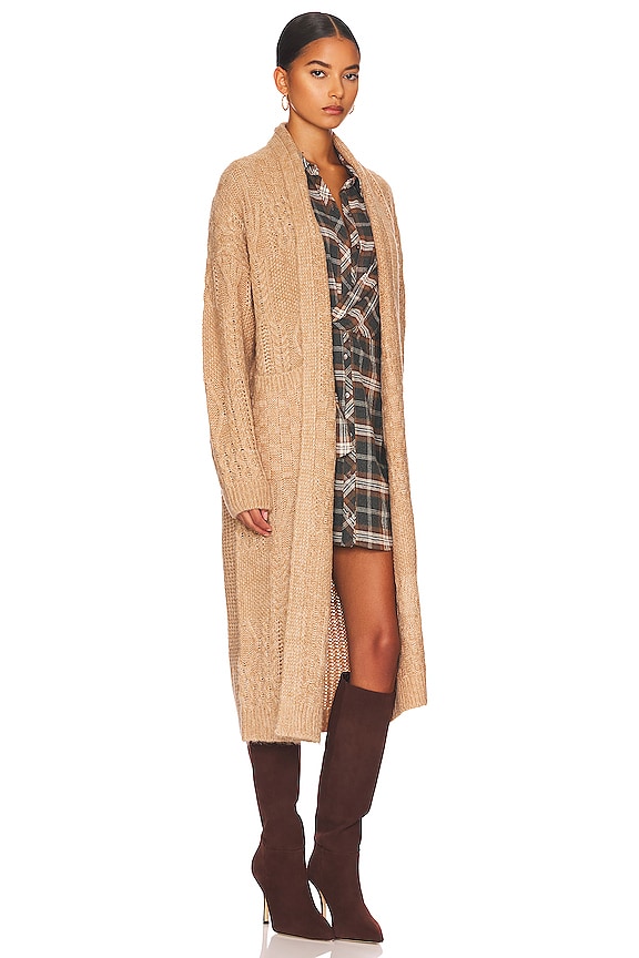 view 2 of 3 CÁRDIGAN PLUMERIA in Chai