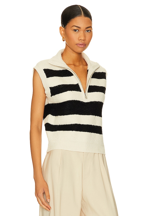 view 2 of 4 Mellie Vest in Ecru