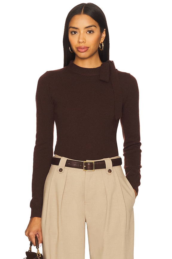 view 1 of 4 PULL LISSA in Aubergine