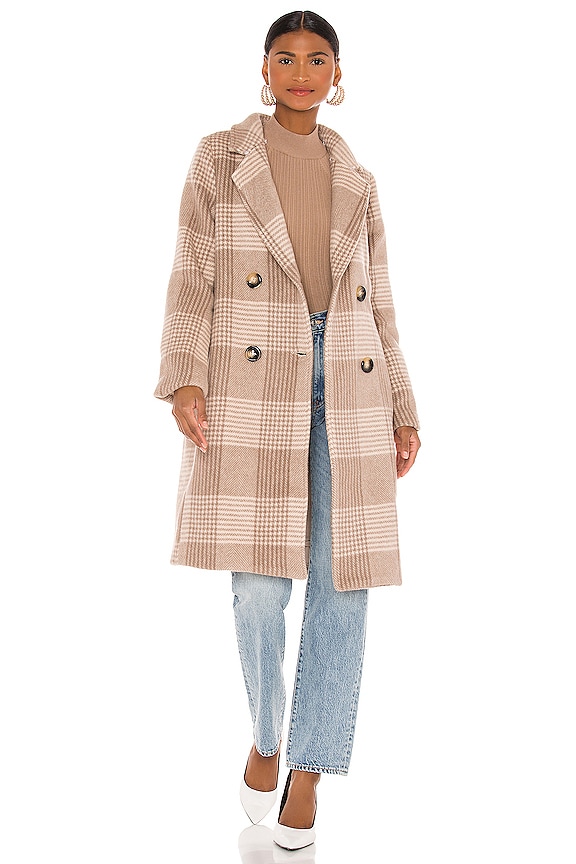 view 2 of 5 Dana Coat in Plaid