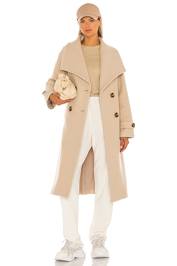 view 1 of 5 Catalina Coat in Putty