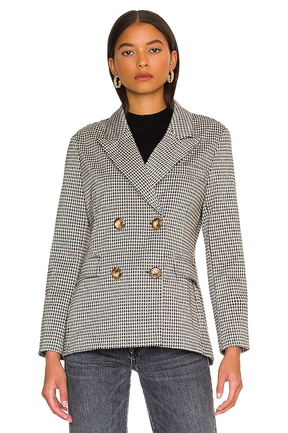view 2 of 5 Betsie Blaazer in Houndstooth