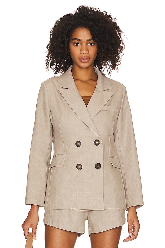 view 2 of 5 Joanie Blazer in Fawn