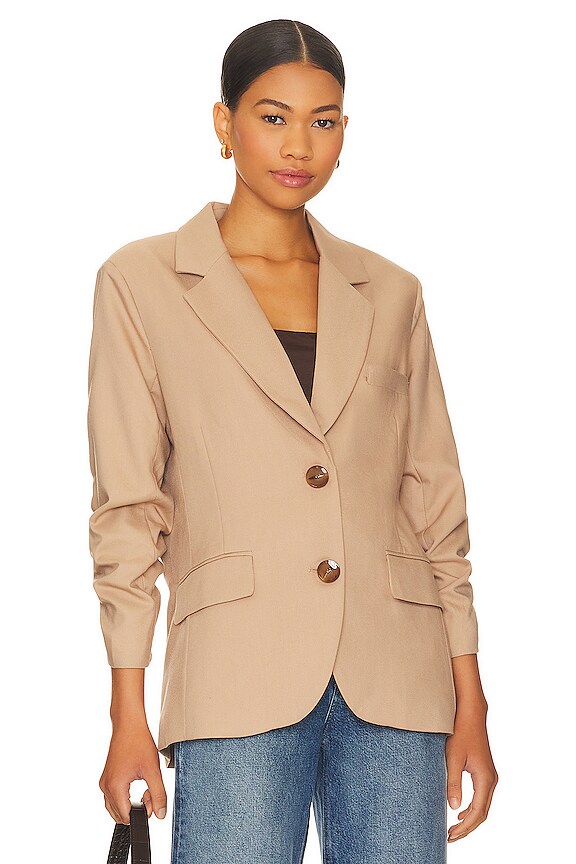 view 2 of 5 Farron Blazer in Camel