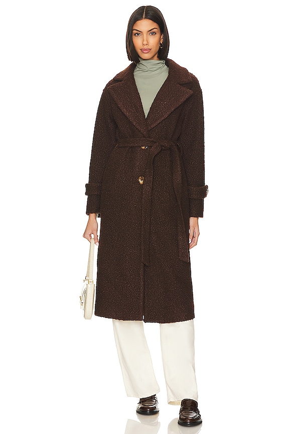 view 2 of 4 Presley Coat in Coco