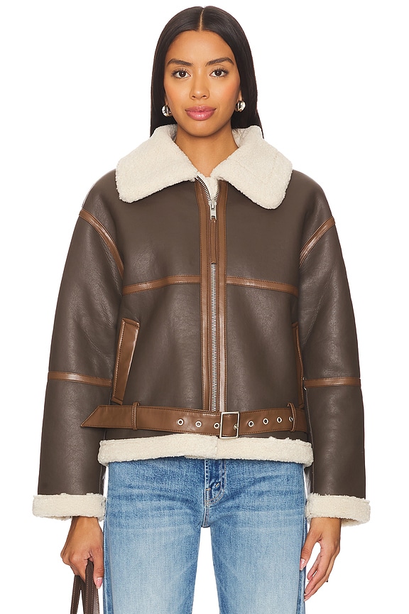 view 2 of 5 CHAQUETA OLINA in Mocha