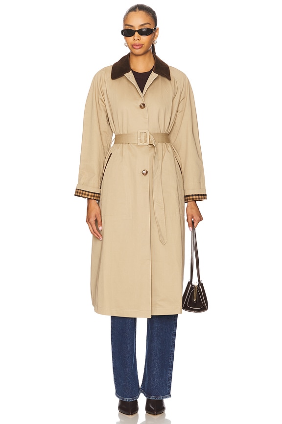 view 2 of 4 Beatriz Trench Coat in Khaki