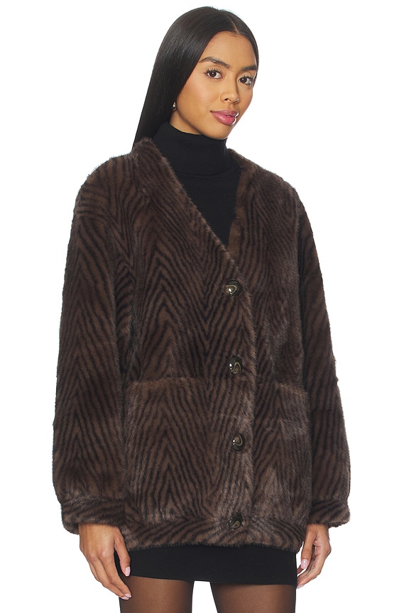view 2 of 5 BLOUSON NELSI in Mink