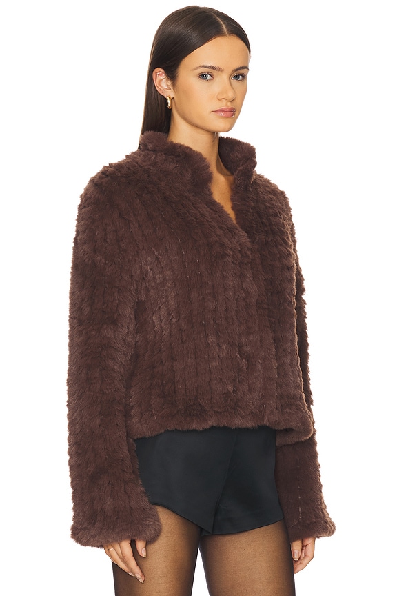 view 2 of 4 CHAQUETA DELINE in Mocha