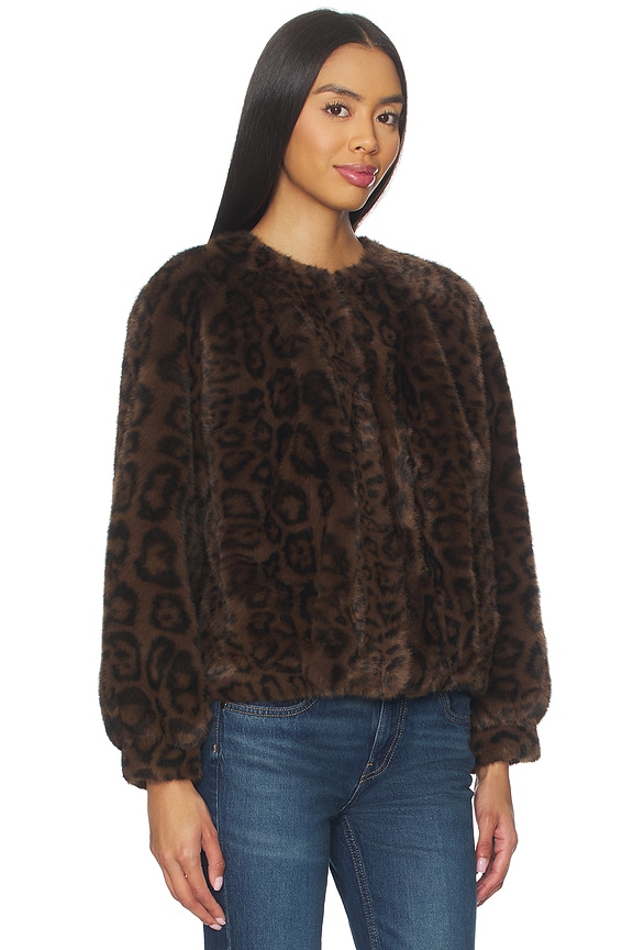 view 2 of 4 Patty Coat in Leopard