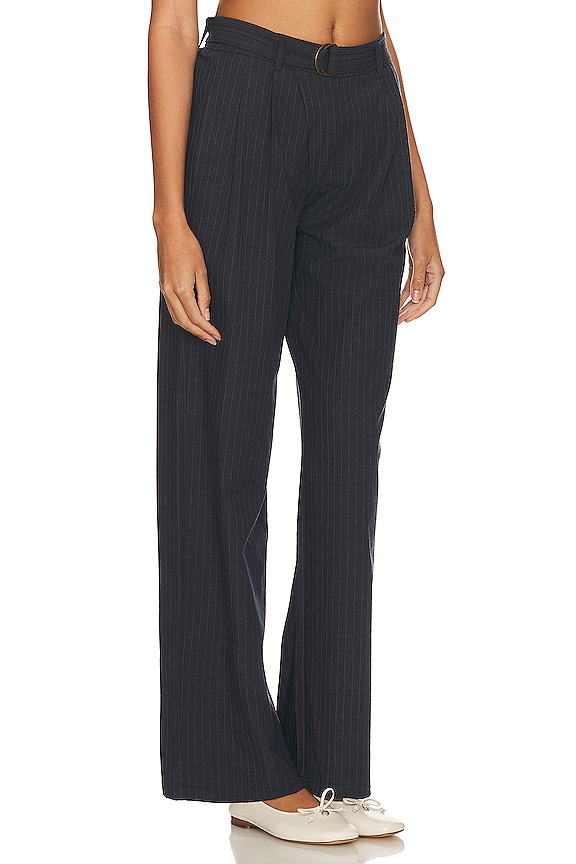 view 2 of 4 ENYA ワイドレッグパンツ in Tar