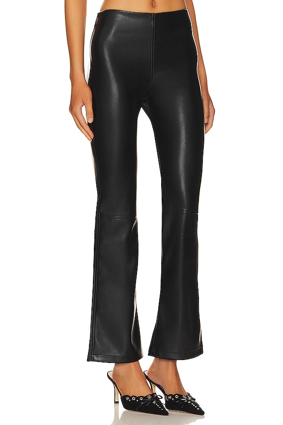 view 2 of 4 Farris Faux Leather Pant in Black