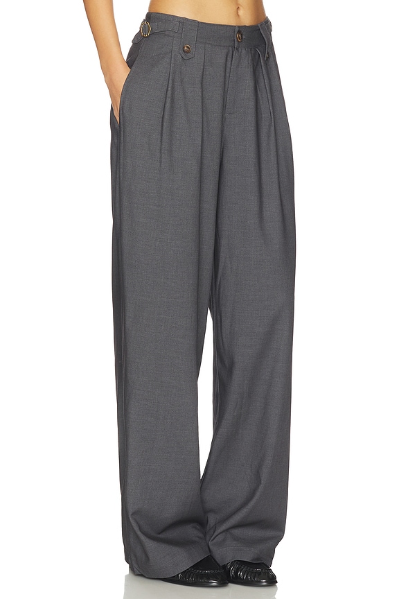 view 2 of 6 Rocio Pant in Charcoal