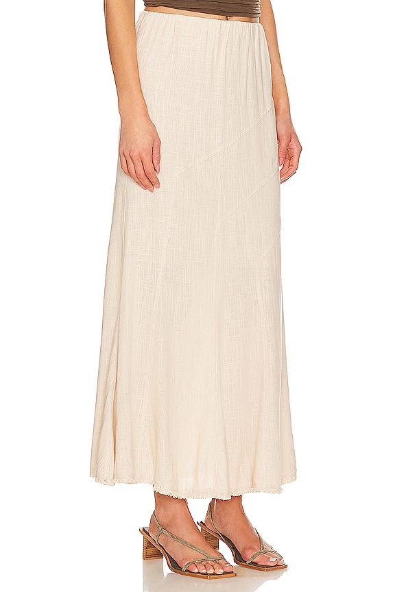 view 2 of 4 JUPE LONGUE HESTER in Bisque