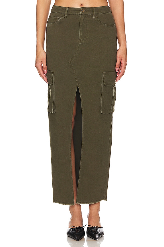 view 2 of 5 Davis Skirt in Olive
