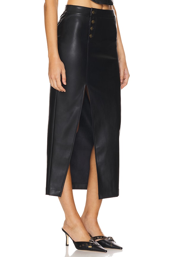 view 2 of 6 Charice Skirt in Black