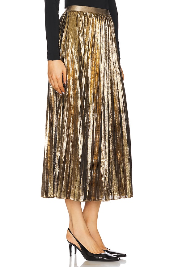 view 2 of 6 Enora Skirt in Bronze