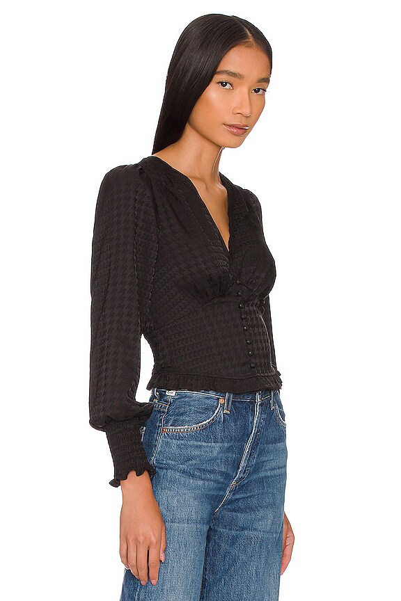 view 2 of 4 Jones Top in Black