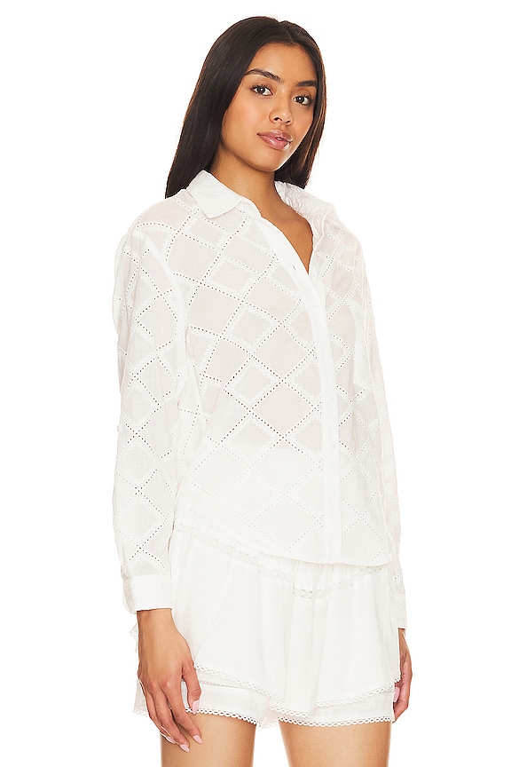 view 2 of 4 Benly Shirt in Eggshell