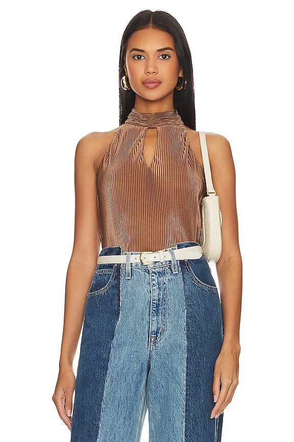 view 2 of 5 Maryam Top in Mocha