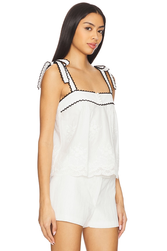 view 2 of 5 Miena Top in Eggshell