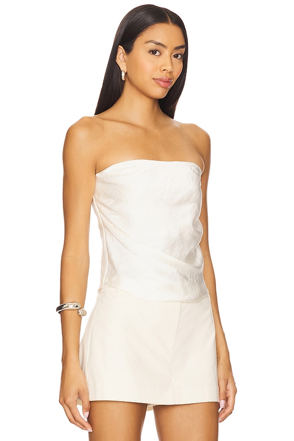 view 2 of 4 Adrian Top in Ivory