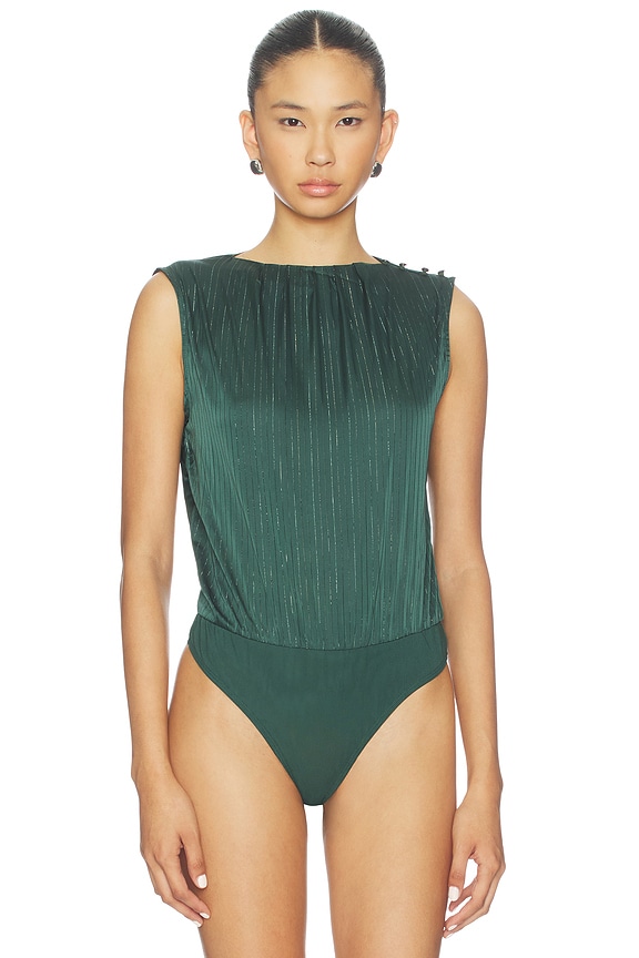 view 2 of 6 Aggie Bodysuit in Spruce