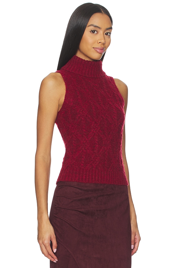 view 2 of 4 Elise Top in Scarlet