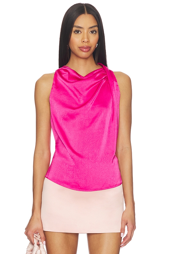 view 1 of 5 Remonia Top in Fuchsia