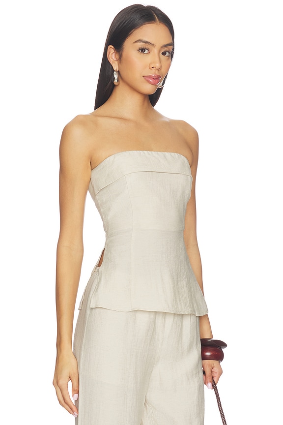 view 1 of 4 Anne Top in Putty