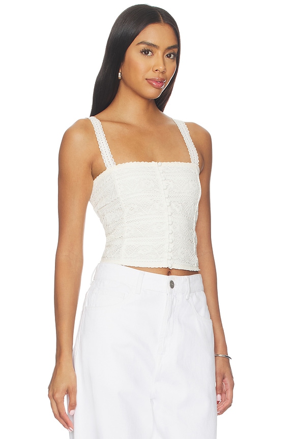 view 2 of 4 Soma Top in Eggshell