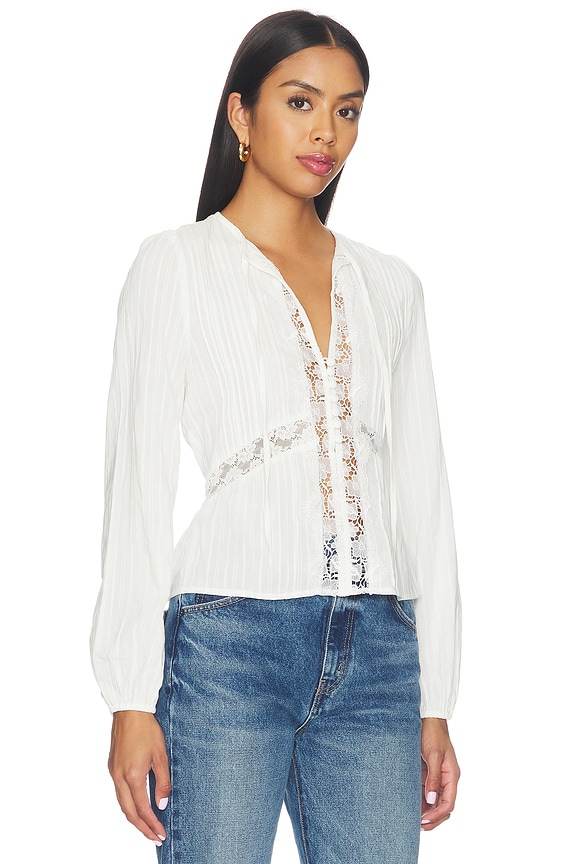 view 2 of 5 Freda Top in Ivory