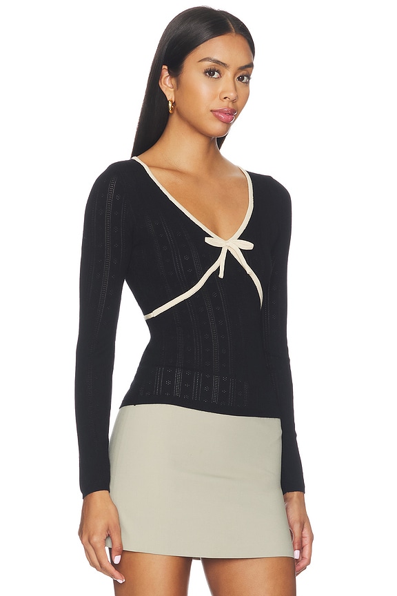 view 2 of 4 Aperol Top in Black