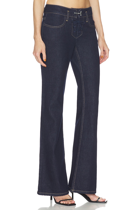 view 2 of 8 Low Waist Retro Jean in Indigo