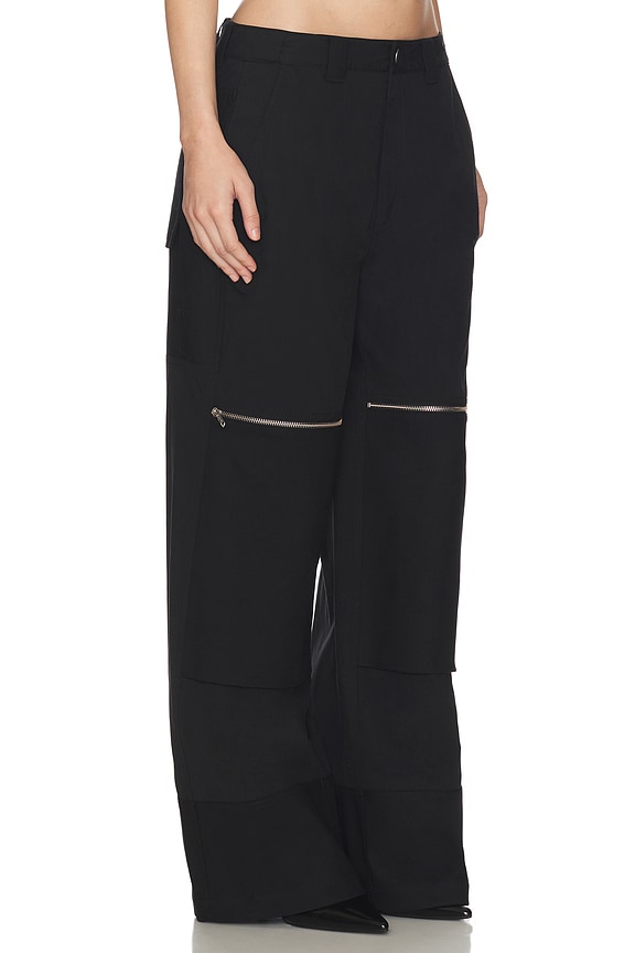 view 2 of 8 PANTALON FLEX in Black