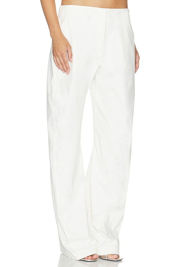 view 2 of 8 PANTALÓN PARACHUTE TWIST PANT in White