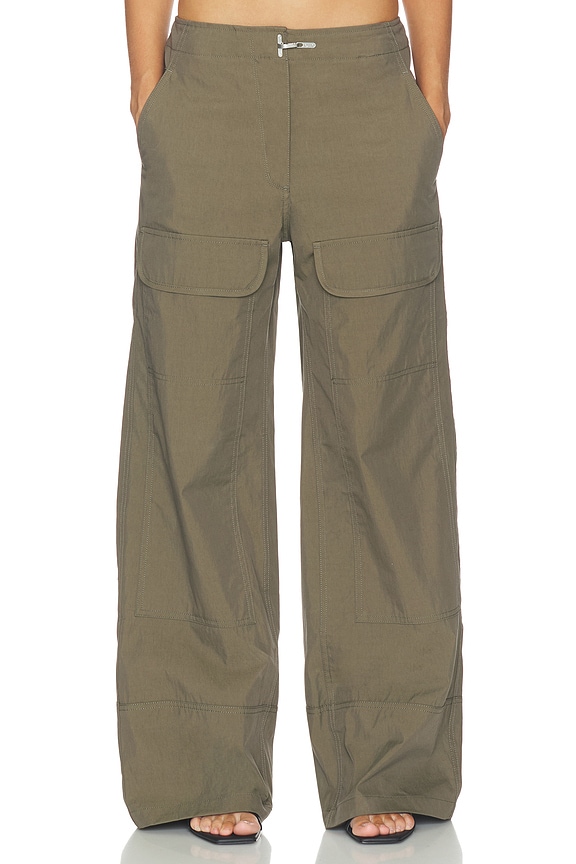 view 1 of 8 PANTALÓN STRAIGHT LEG CARGO PANT in Vintage Army