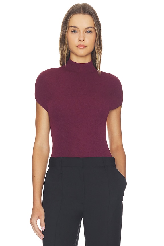 view 2 of 6 Back Top in Oxblood