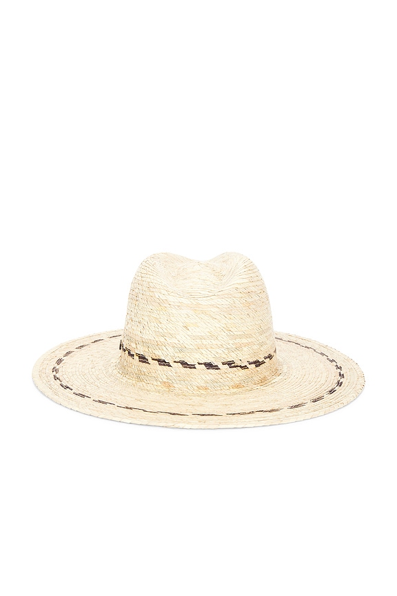 view 2 of 3 Hermosa Fedora Hat in Natural