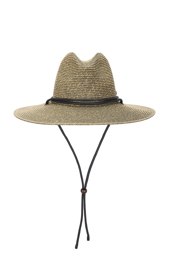 view 1 of 3 Seaside Packable Fedora in Black & Bronze