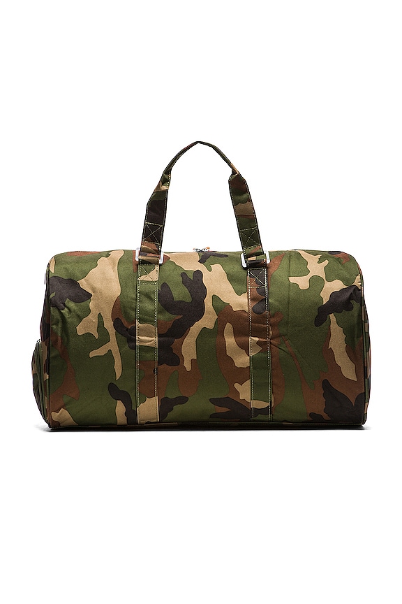 view 2 of 6 NOVEL ダッフルバッグ in Woodland Camo & Stripe Zipper