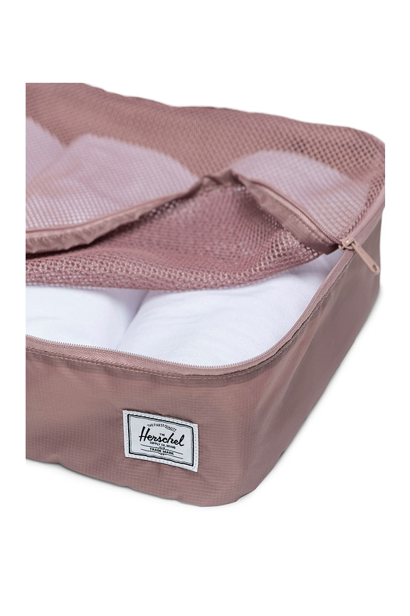 view 2 of 2 Kyoto Packing Cubes in Ash Rose