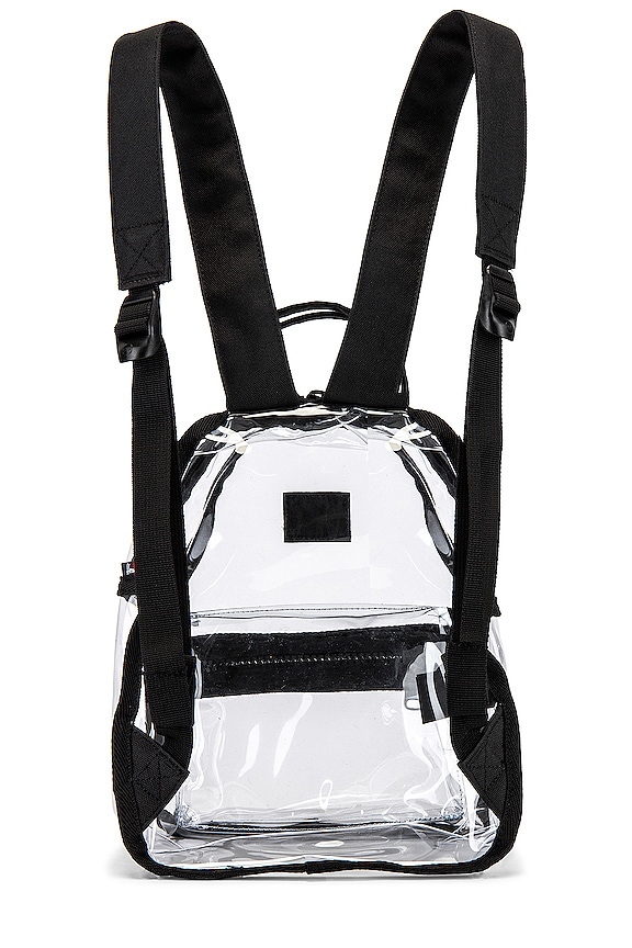 view 2 of 4 Nova Mini Backpack in Black & Clear