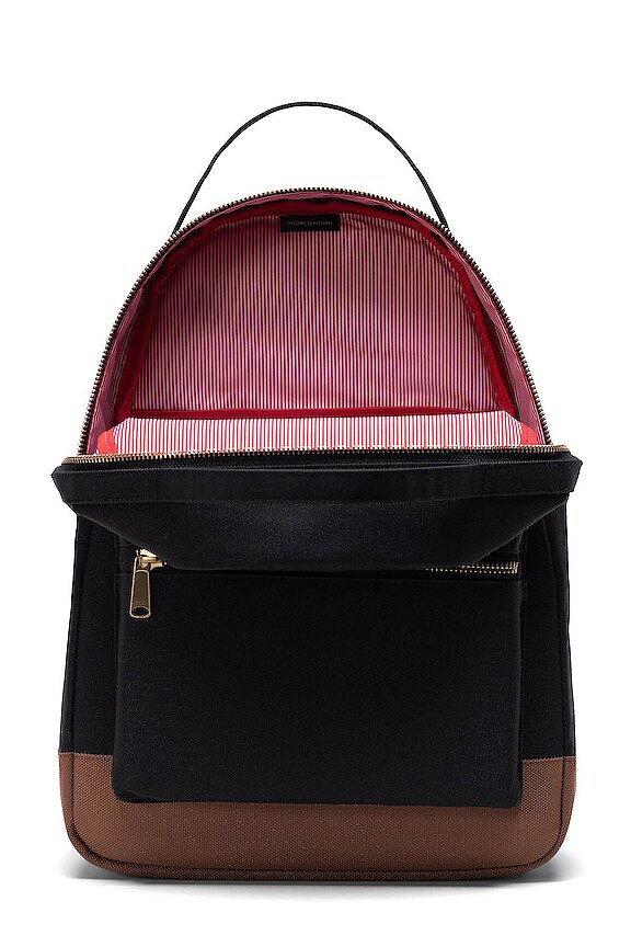 view 2 of 4 SAC À DOS NOVA in Black & Saddle