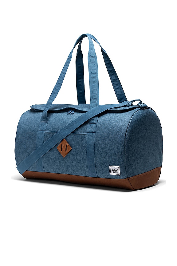 view 2 of 2 Heritage Duffle in Copen Blue Crosshatch